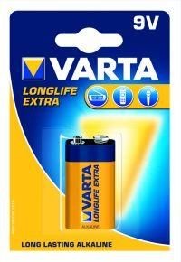VARTA Baterie Longlife Extra 6LR61/PP3 9V 1szt