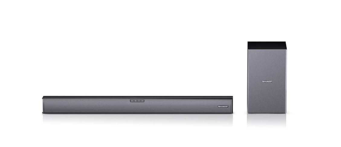 Sharp Soundbar 2.1 z bezprzewodowym subwooferem