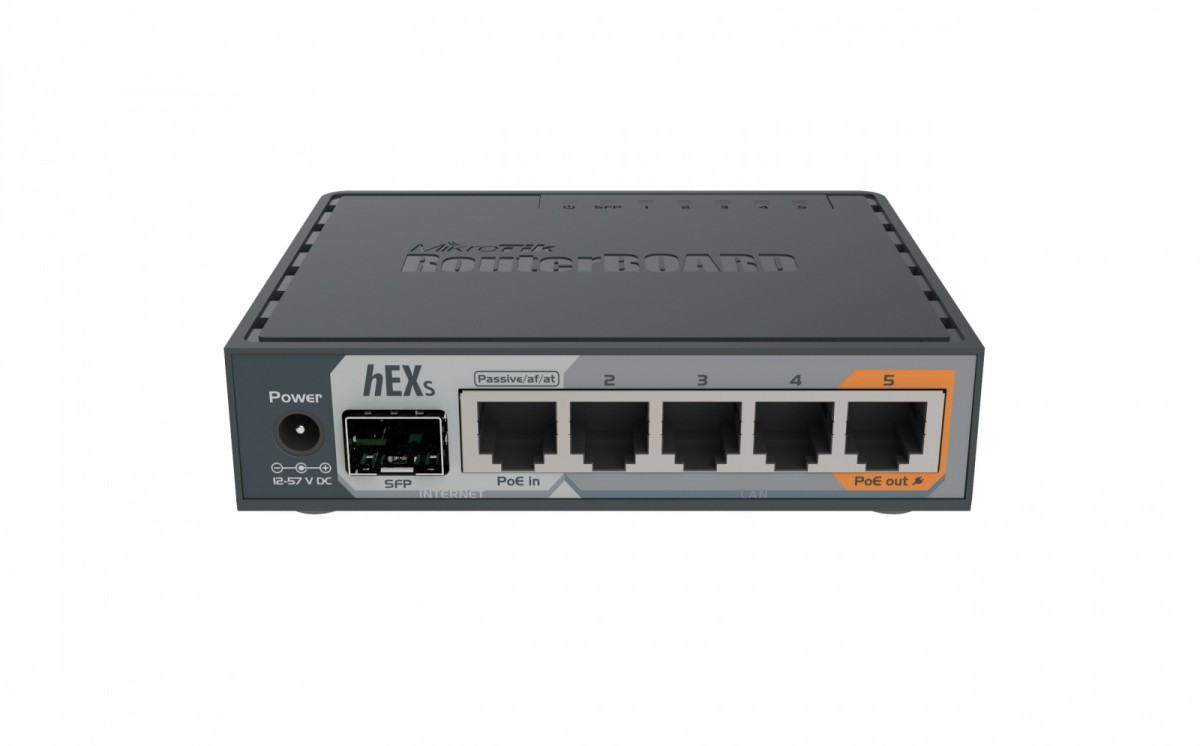 MikroTik Router xDSL 1xWAN 4xLAN SFP RB760iGS