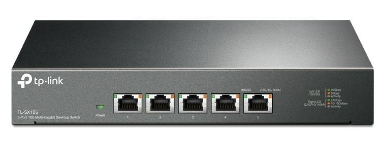 TP-Link Przełącznik SX105 Switch Desktop 5x10GE