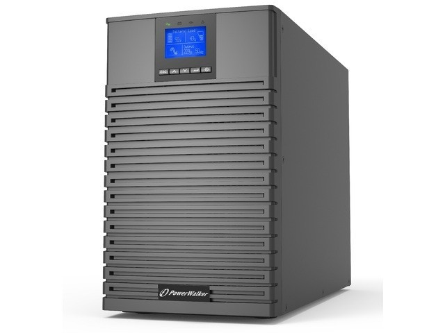 PowerWalker UPS ON-LINE 1/1 fazy 2000VA ICT IOT PF1 USB/RS-232, 8X IEC C13, C14 EPO, wolnostojący