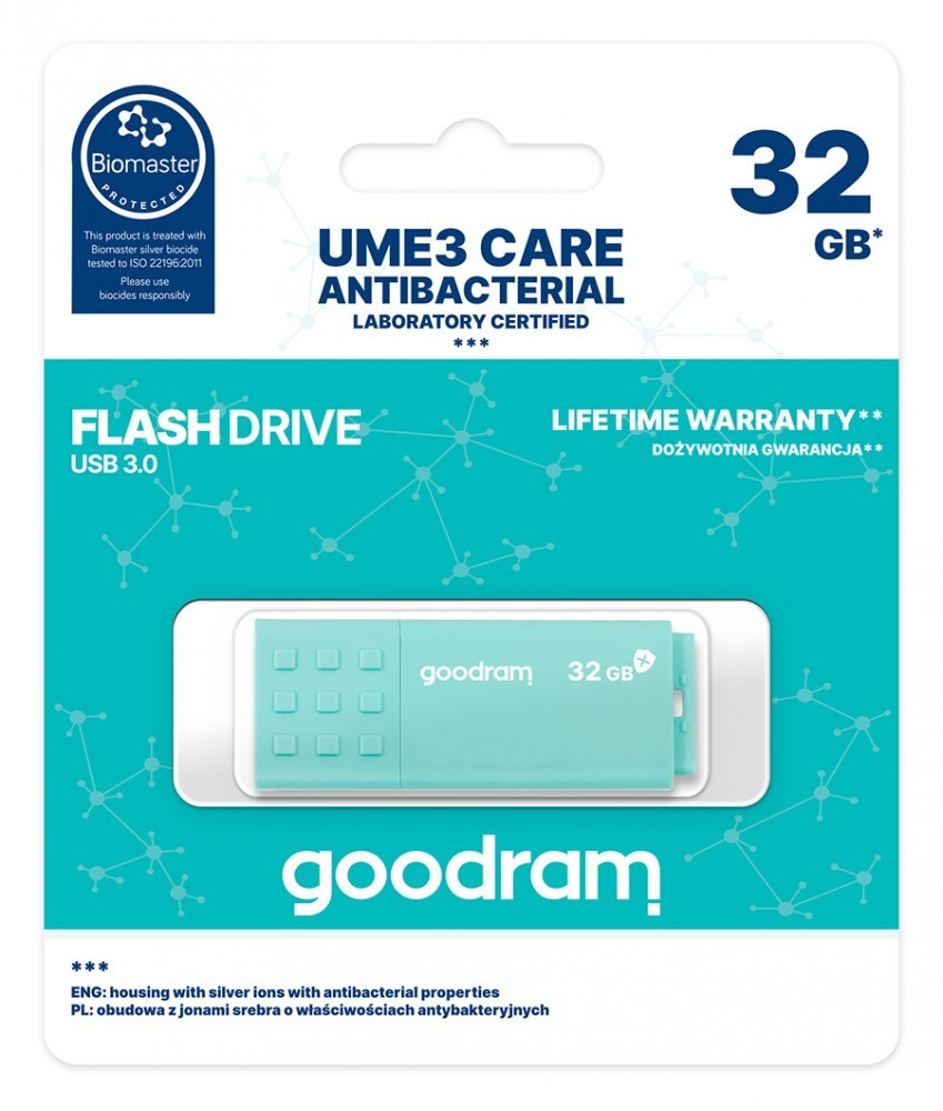 GoodRam Pendrive UME3 Care 32GB USB 3.0