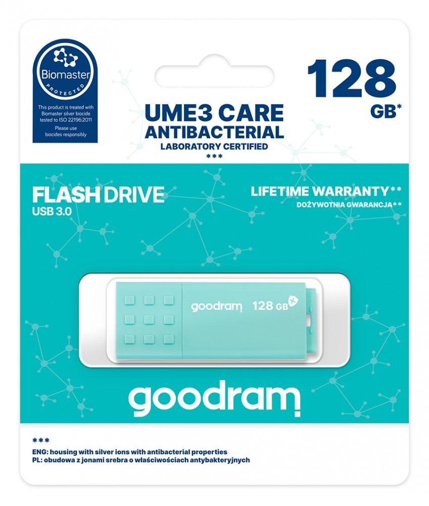 GoodRam Pendrive UME3 Care 128GB USB 3.0