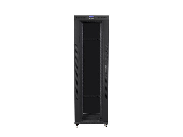 LANBERG Szafa instalacyjna rack stojąca 19 42U 800x1200 czarna, drzwi szklane LCD (Flat pack)