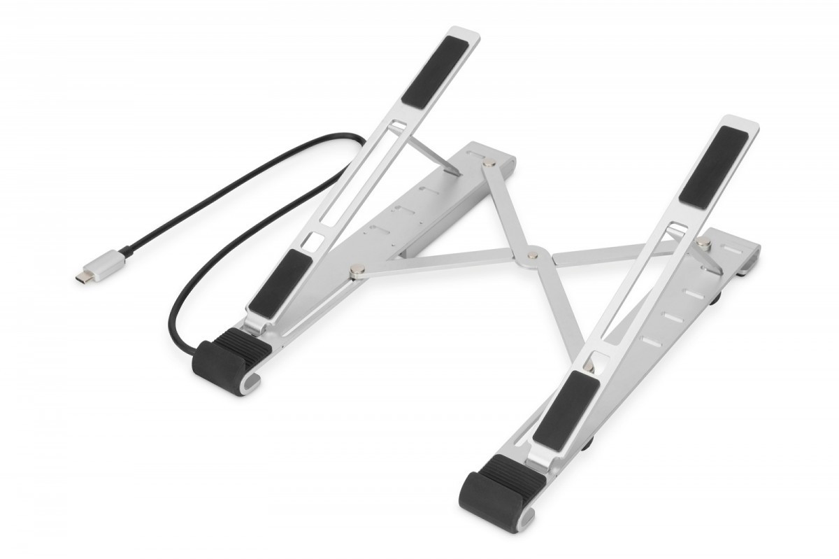 Assmann Notebook Riser with 5 Port USB 3.0 Hub
