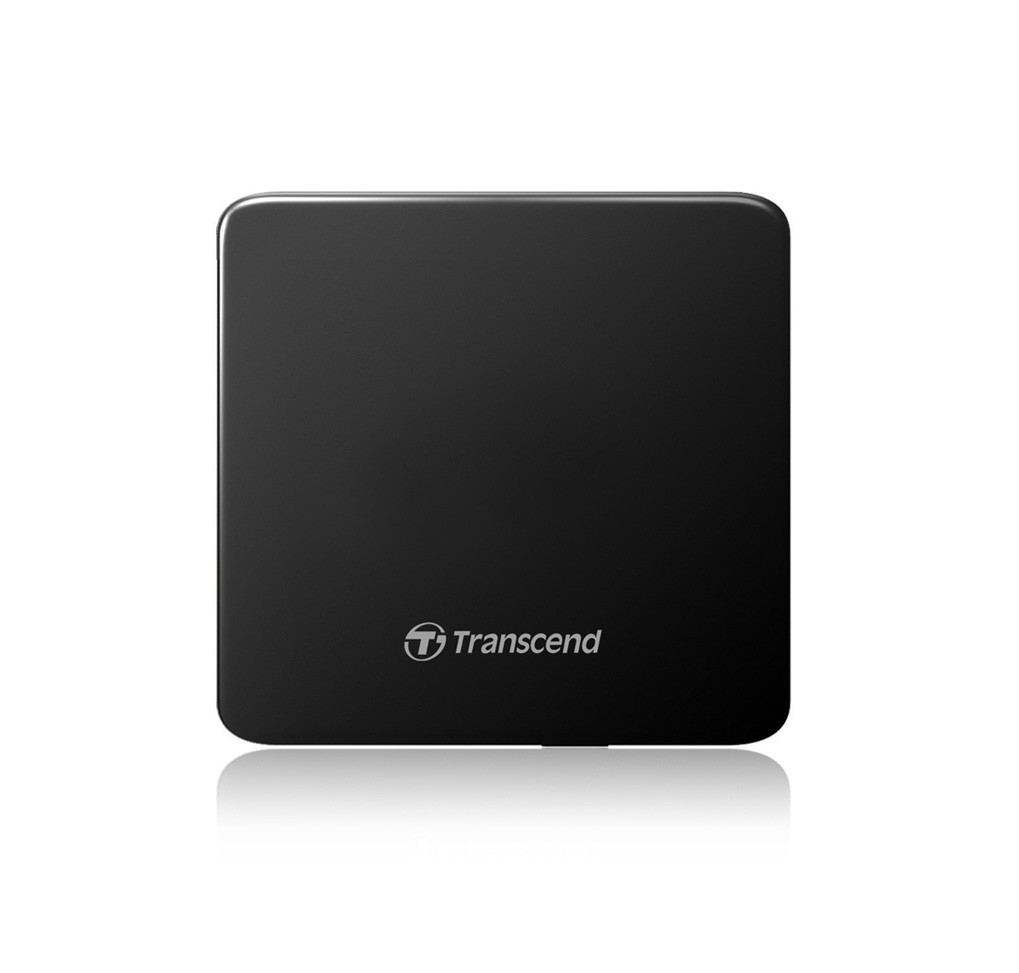 Transcend TS8XDVDS-K Przenośna nagrywarka DVD/CD 8X USB 2.0 - Czarna ULTRA SLIM 13.9mm