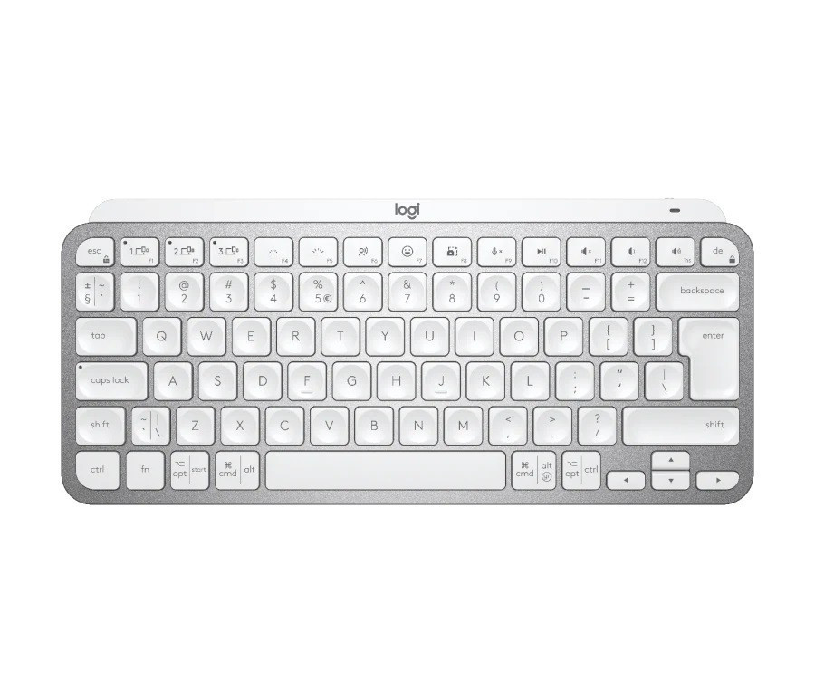 Logitech Klawiatura bezprzewodowa MX Keys Mini 920-010499 jasnoszara