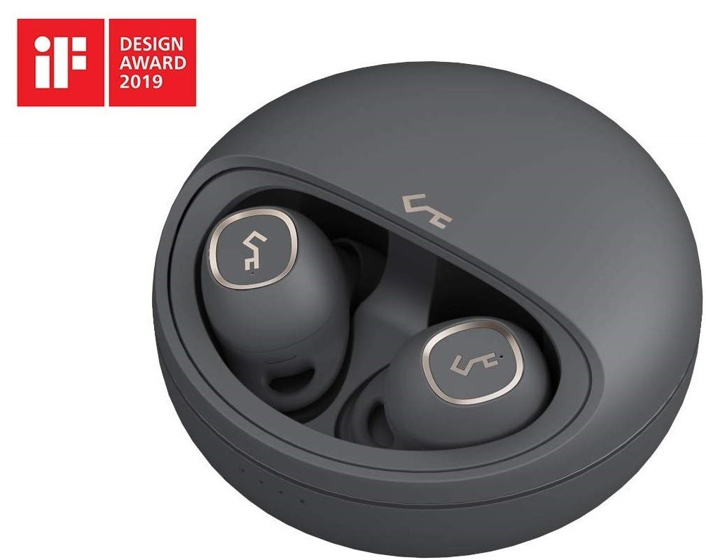 AUKEY EP-T10 True Wireless TWS słuchawki bezprzewodowe Bluetooth 5 | wodoodporne IPX5 | dotykowe | 28h pracy | 10mm przetwornik | ładowanie bezprzewodowe