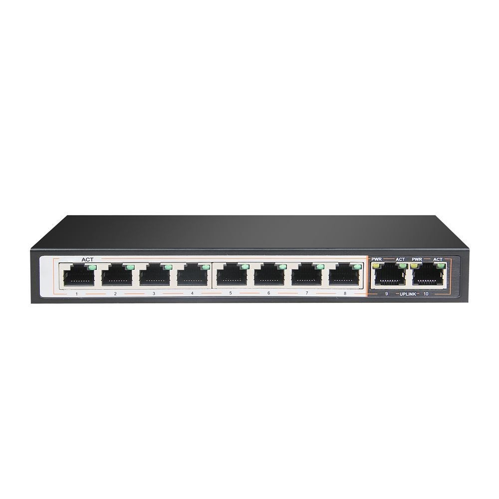 Extralink Switch Perses 8X EX-SG1008PE 10/100/1000M TX PoE AT/AF, Full Gigabit PoE