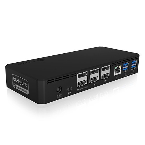RaidSonic Technology Stacja dokująca IB-DK2254AC 11w1,3xHDMI,PD 100 Watt