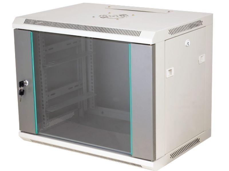 Q-LANTEC Szafka rack wisząca 19' 9U 600x450