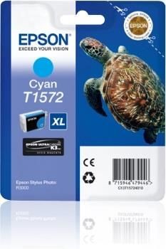 Epson C13T15724010 Tusz T1572 cyan 25,9 ml R3000