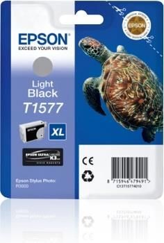 Epson C13T15774010 Tusz T1577 light black 25,9 ml R3000