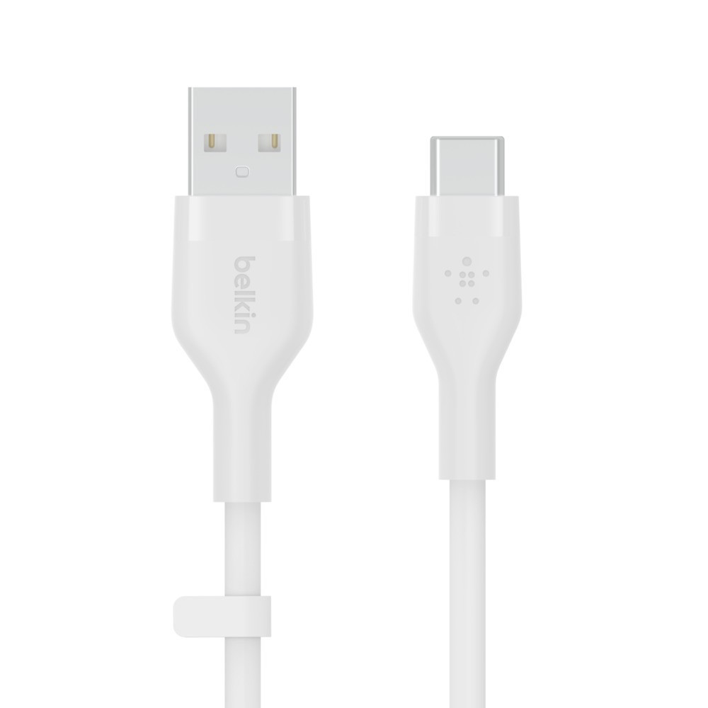 Belkin Kabel BoostCharge USB-A do USB-C silikonowy 2m, biały
