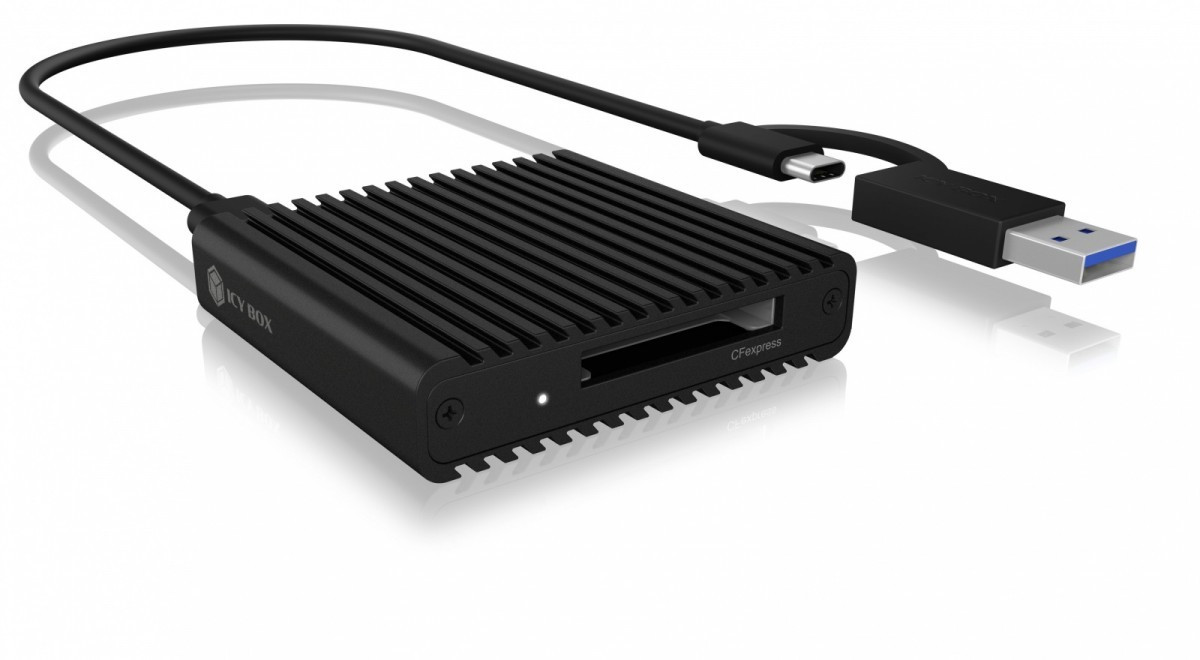 RaidSonic Technology Czytnik kart IB-CR404-C31 CFexpress z USB 3.2 ( GEN2) i Typ-A