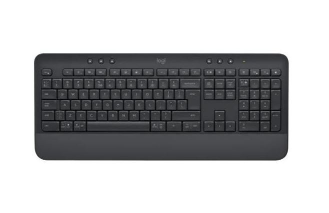 Logitech Klawiatura bezprzewodowa Signature K650 grafitowa US