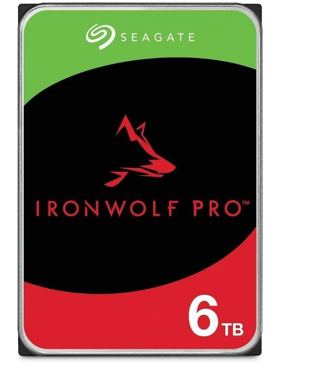 Seagate Dysk IronWolfPro 6TB 3.5' 256MB ST6000NT001