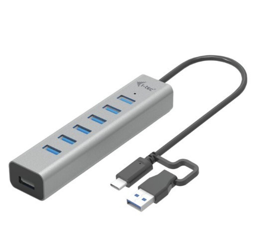iTec Hub USB-C Charging Metal HUB 7 Port