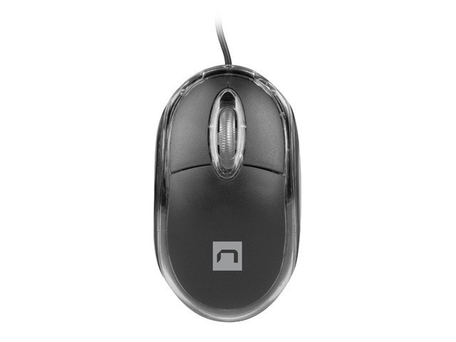 NATEC Mysz Vireo 2 1000 DPI optyczna USB Czarna