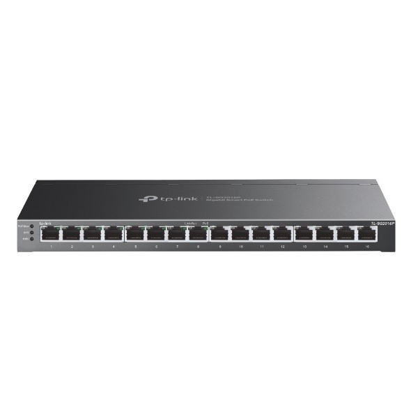 TP-Link Przełącznik SG2016P 16xGE (8xPoE+)