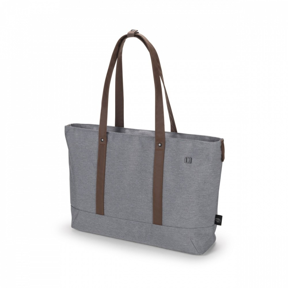 Dicota Torba na laptopa 13-14,1 cali Shopper Eco Motion jasnoszara