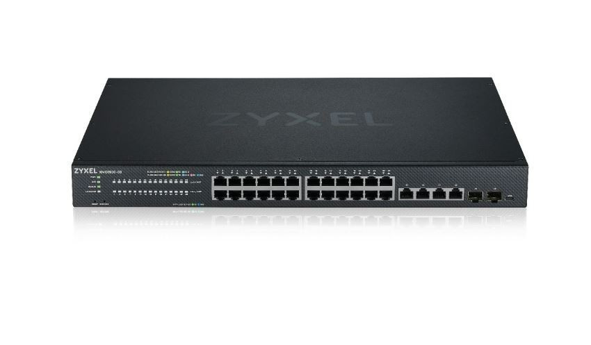 ZyXEL Przełącznik XMG1930-30, 24-port 2.5GbE Smart Managed Layer 2 Switch with 4 10GbE and 2 SFP+ Uplink