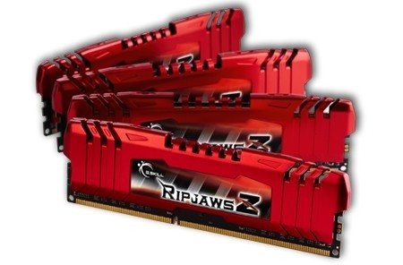 GSkill Pamięć DDR3 32GB (4x8GB) RipjawsZ 1600MHz CL10 XMP