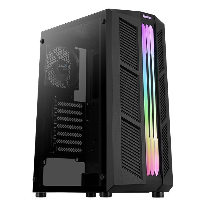 Aerocool Obudowa Prime RGB Mid Tower czarna