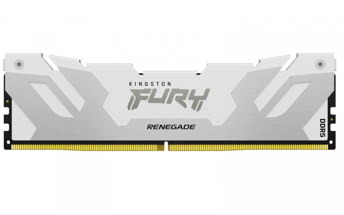 Kingston Pamięć DDR5 Fury Renegade White 16GB(1*16GB)/6800 CL36