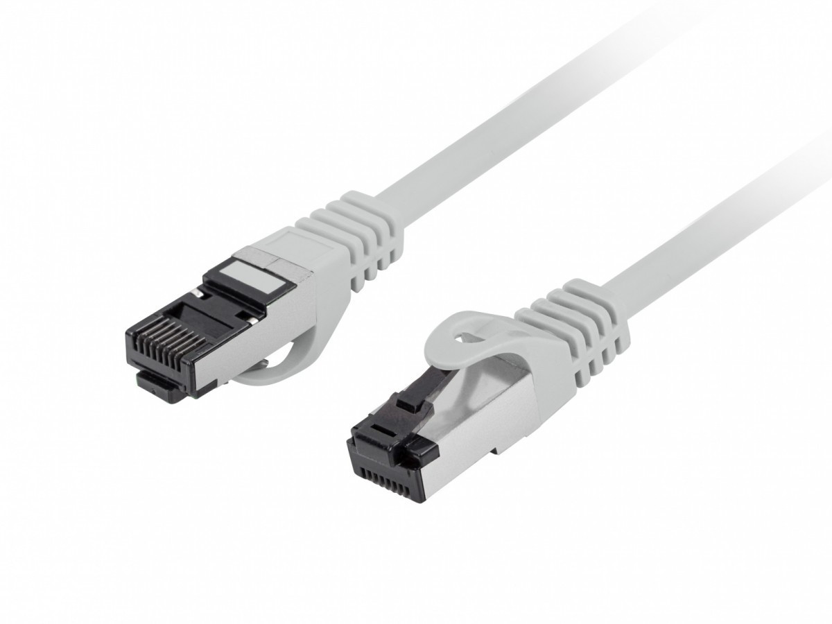 Lanberg Patchcord kat.8.1 S/FTP CU 5m fluke passed szary