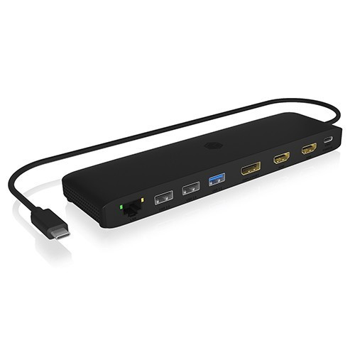 RaidSonic Technology Stacja dokująca IB-DK2116-C 12in1,HDMI,DP,LAN,USB