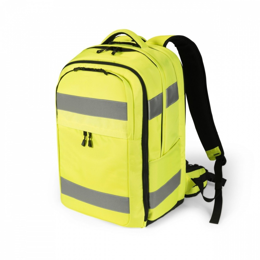 Dicota Plecak na laptopa 17.3 cali HI-VIS 32-38l żółty