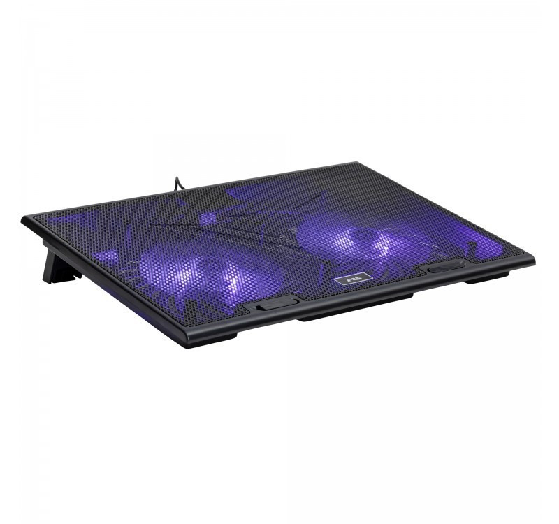 MS Podstawka chłodząca COOL D105 LED 2X USB Czarna