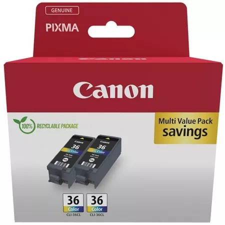 Canon Tusz CLI-36 COLOUR TWIN 1511B025