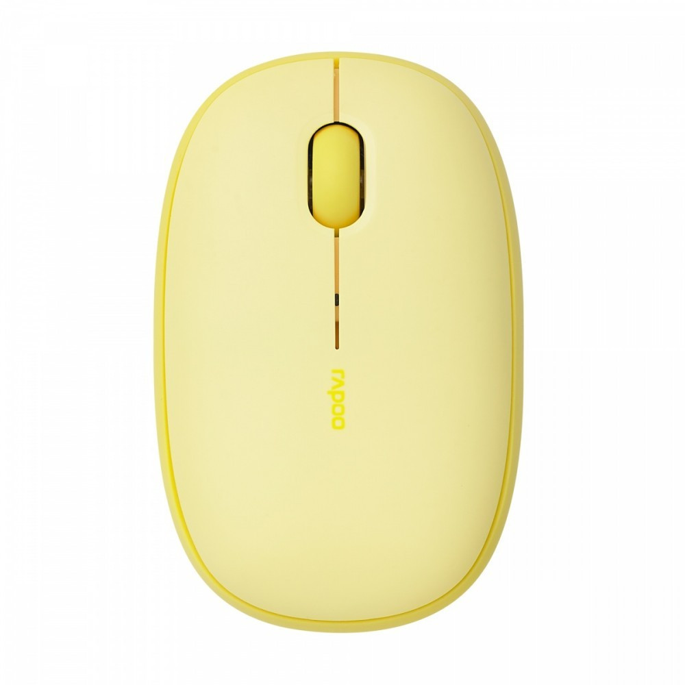 Rapoo Mysz bezprzewodowa M660 Multimode ciemnożółta