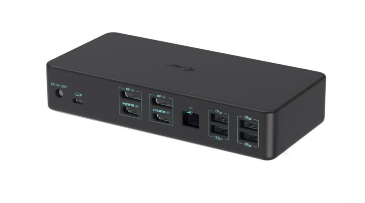 iTec Stacja dokująca USB 3.0 / USB-C / Thunderbolt 3 Professional Dual 4K Display Docking Station Generation 2 + Power Delivery 100W