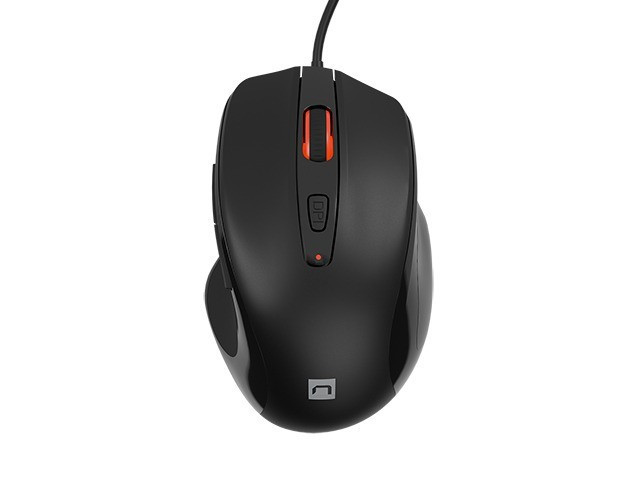 NATEC Mysz Pigeon 2 4000 DPI 1.8m Czarna