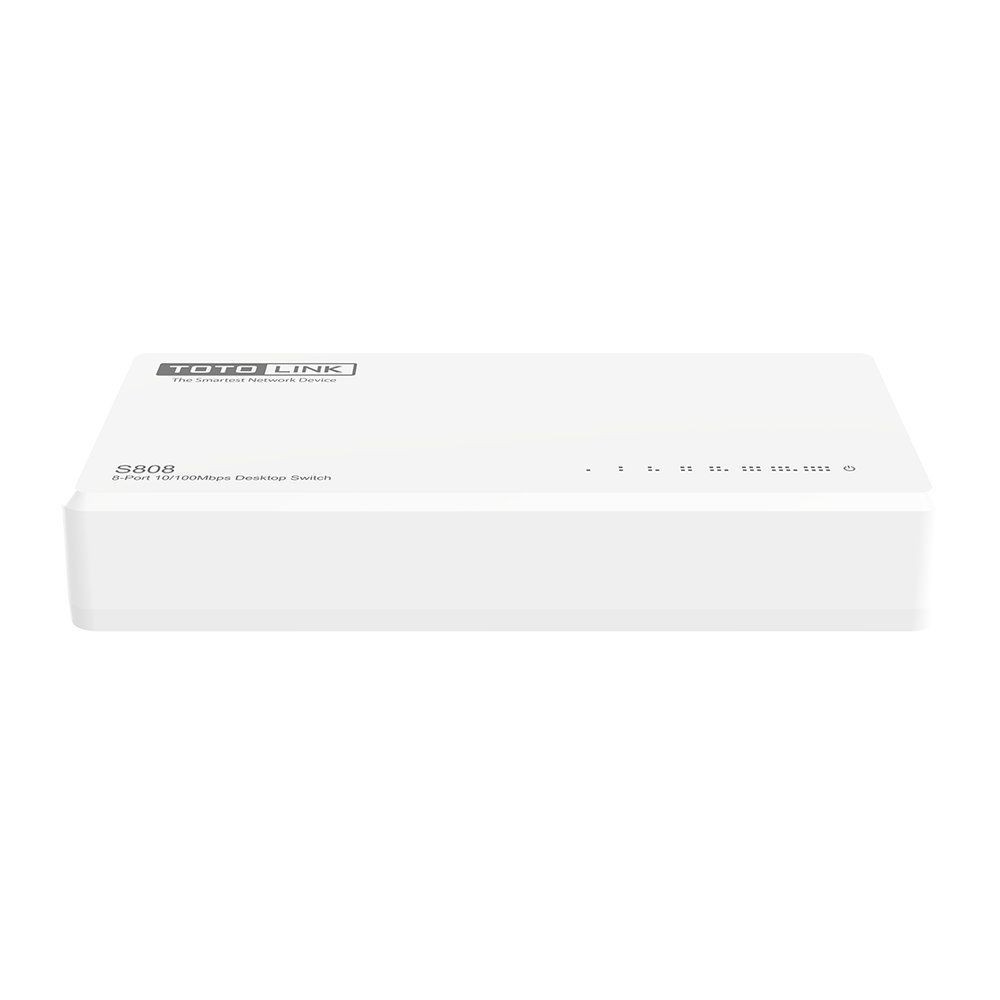 TOTOLINK Desktop S808-V5 Switch 8xRJ45 100 MB/s