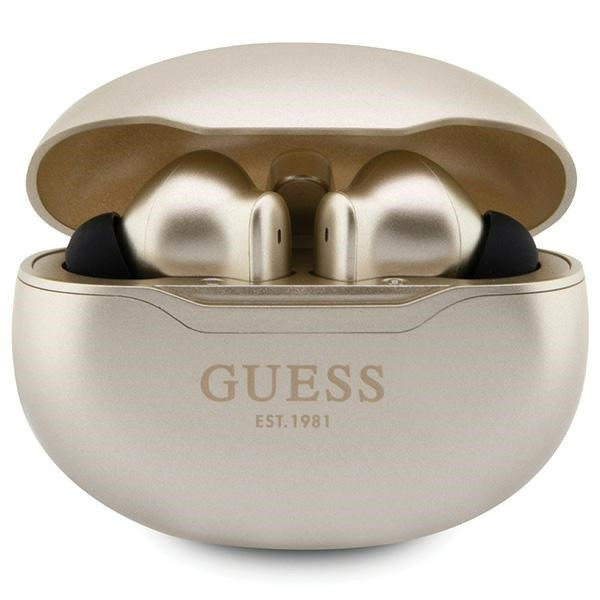 Guess Słuchawki Bluetooth TWS GUTWST50ED Złote