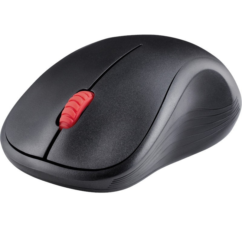Defender Mysz bezprzewodowa Silent Click Bit MB-205 RF 1200DPI 3P Czarna