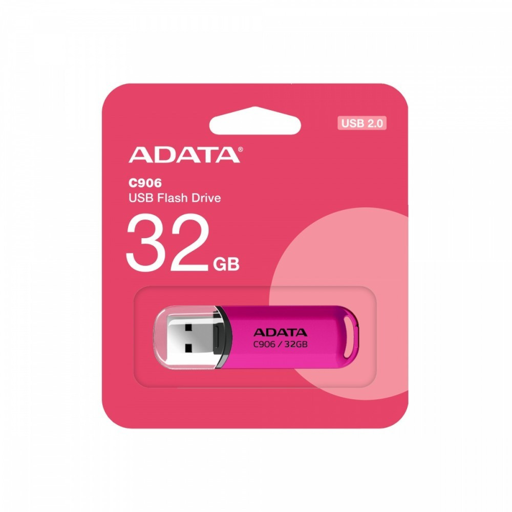 A-Data Pendrive C906 32GB USB2.0 różowy
