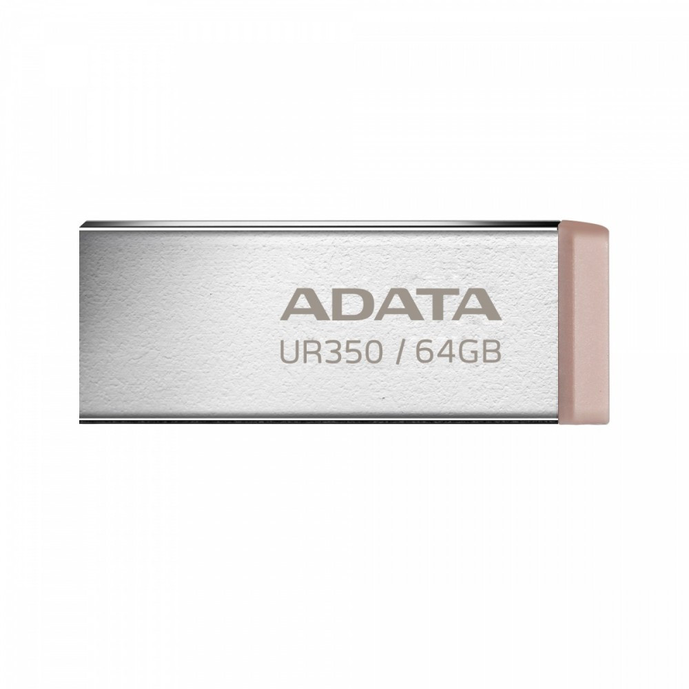 A-Data Pendrive UR350 64GB USB3.2 Gen2 Metal brązowy