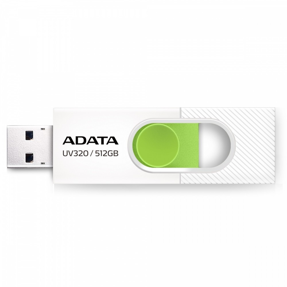 A-Data Pendrive UV320 512GB USB3.2 biało-zielony