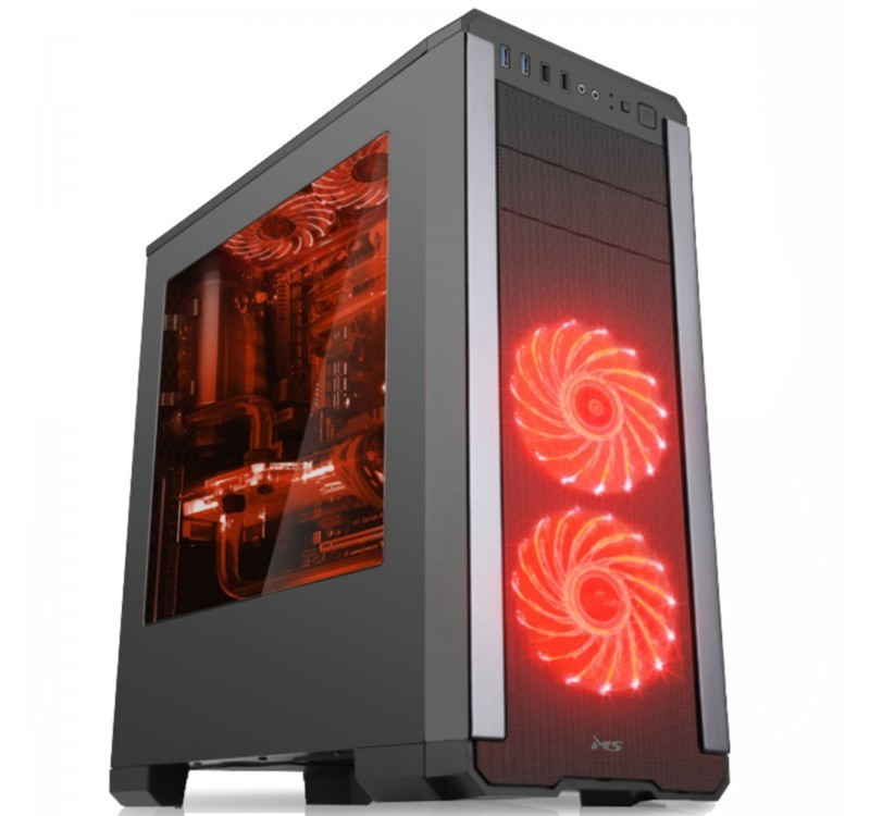 MS Obudowa gamingowa PC FIGHTER V305 Czarna