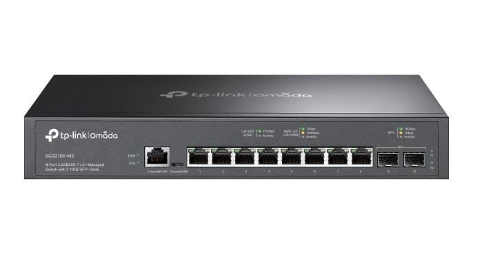 TP-Link Przełącznik SG3210X-M2 8x2.5GE 2xSFP+