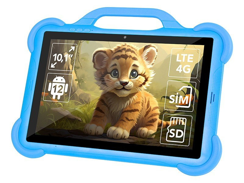 BLOW Tablet KidsTAB10 4G 4/64GB Niebieskie etui