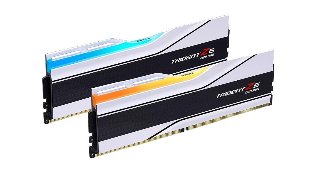 GSkill Pamięć PC DDR5 64GB (2x32GB) Trident Neo AMD RGB 6000MHz CL30-36 EXPO biała