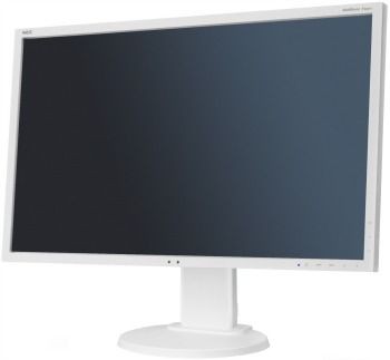 NEC Monitor E223W/22''LED 16/10 1680X1050 DVI DP wht