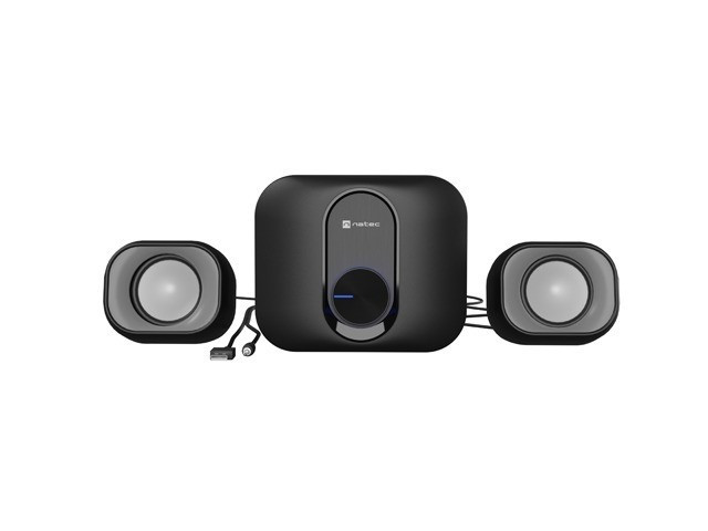 NATEC Głośniki PUG 11W RMS 2.1 Czarne