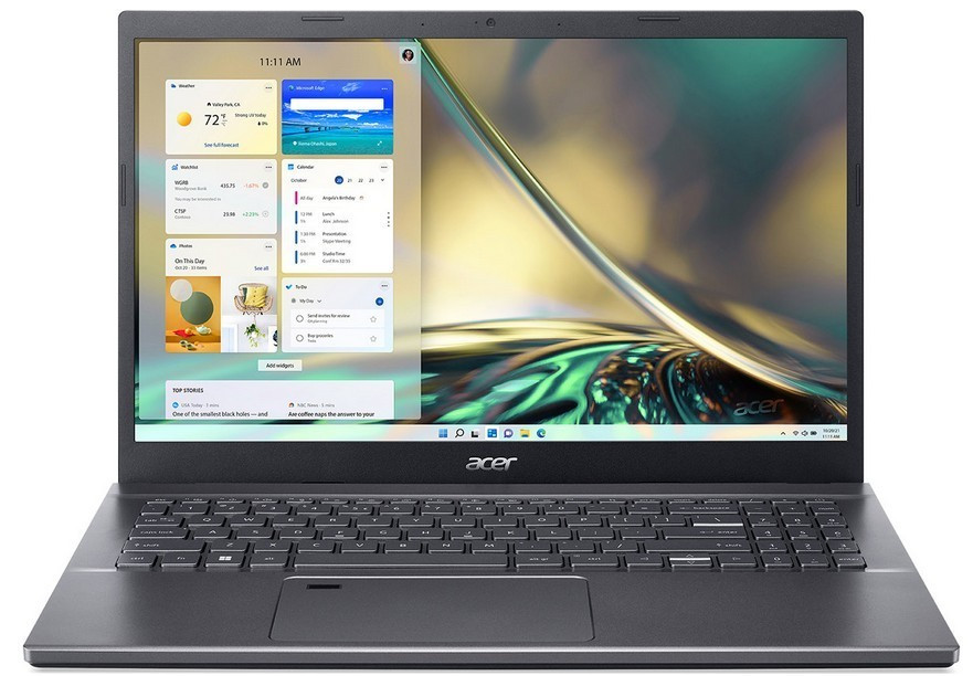 Acer Notebook Aspire 5 A515-57-713N i7-12650H 15.6' FHD 16GB 512GB NoOS szary